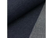 Jersey - Jeans Look dunkelblau